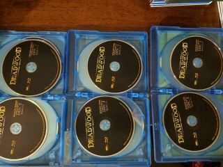 Deadwood The Complete Series Blu - ray Box Set Rare 8
