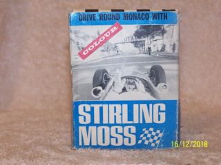 F1 Motor Racing C.  1965 Rare Std/reg 8mm Col.  Movie - - Stirling Moss Drives Monaco.