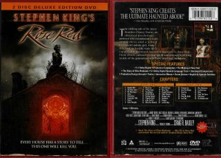 Rose Red (dvd 2002,  2 - Disc Set) Deluxe Edition,  Rare Red Case,  Stephen King