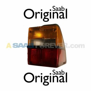 Saab 900 86 - 93 Passenger Right Rear Hatchback Tail Light Lamp Assembly Oem Rare