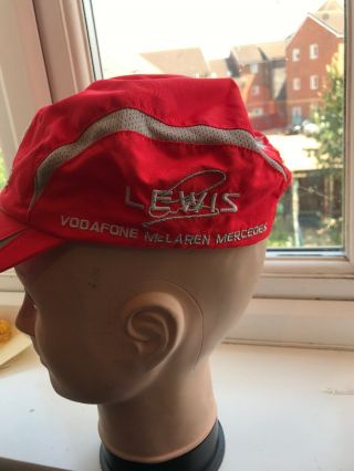 Rare Lewis Hamilton,  VODAFONE,  McLaren Mercedes Formula 1,  F1 Baseball Cap / Hat 2