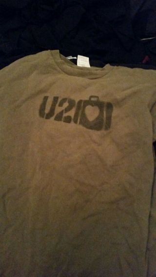 U2 - Elevation Tour Concert Shirt Rare Vintage 2001