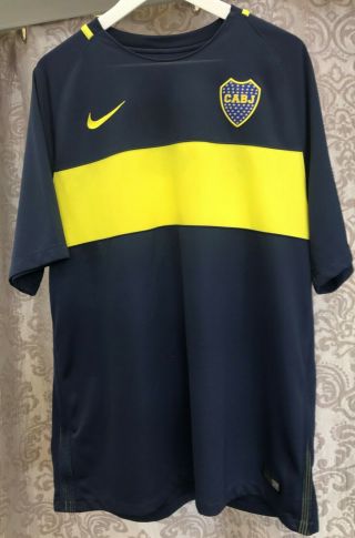 Rare Nike Boca Juniors Training Shirt 2016 Uk Size Xl