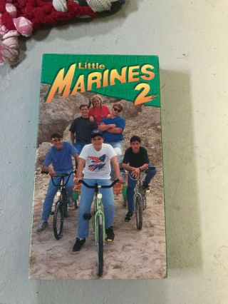 Little Marines 2 Rare Oop Vhs Big Box Slip