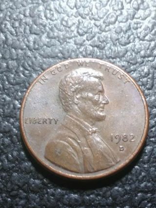 1982 D Penny Small Date Copper.  This Is A Very Rare Coin