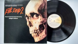 Evil Dead 2 Soundtrack Joseph Loduca Rare Brazil