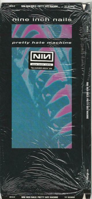 Nine Inch Nails Pretty Hate Machine - Rare Cd Long Box - No Cd Longbox Only