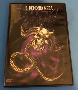 Danzig - Il Demonio Nera Dvd,  2005 Glen Danzig/evilive Music Vintage Rare