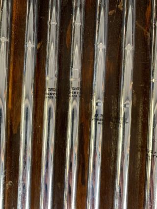 RARE MACGREGOR TOMMY ARMOUR SILVER SCOT 945 IRON SET - RH,  2 - 9,  Steel 3