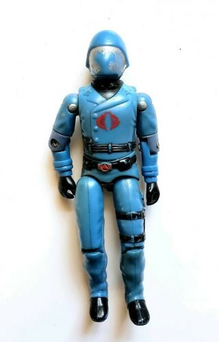 Rare Vintage 1982 - 83 Cobra Commander Gi Joe Figure - 1983 Hasbro 3.  75 Toy