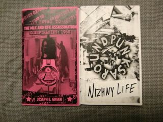 RARE Microcosm Zines,  Jonestown,  North Dakota Punk,  Anarchy,  Conspiracy,  CIA 4