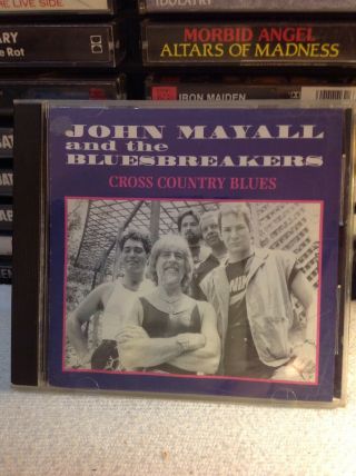 John Mayall & Bluesbreakers - Cross Country Blues Cd One Way Records Rare Oop
