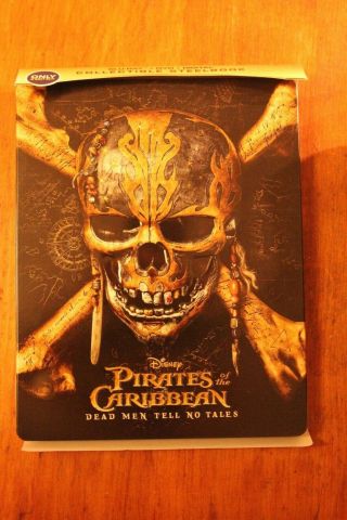 Pirates Of The Caribbean: Dead Men Tell No Tales Steelbook Rare & Out Of Print