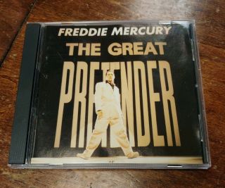 Freddie Mercury Cd The Great Pretender 1992 Hard To Find Rare Out Of Print Rip