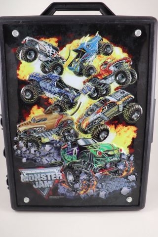 Hot Wheels Monster Jam Carrying Storage Case (rare Edition)