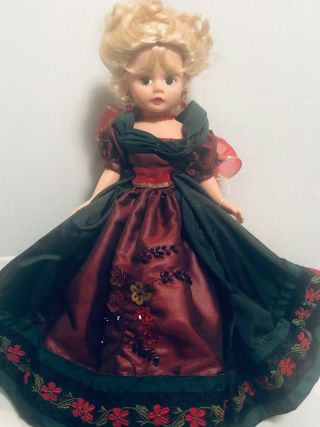 Limited Edition - Rare Madame Alexander Christmas Song,  10 " Cissette Doll