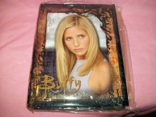 Buffy The Vampire Slayer Rare Notebook Binder Diary Address Playworks 20th Fox