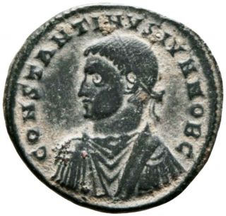 Constantine Ii (330 - 334 Ad) Rare Follis.  Antioch Ca 2695
