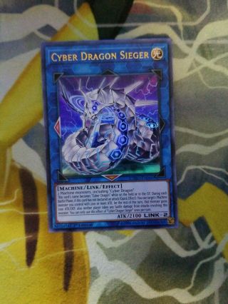 X1 Cyber Dragon Sieger CYHO - EN046 Ultra Rare Yu - Gi - Oh Near 3