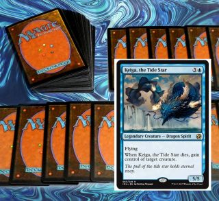 Mtg Blue Favorable Winds Deck Magic The Gathering Rare 60 Cards Keiga Kefnet
