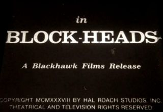 16mm Feature: Block - Heads - 1938 Laurel & Hardy Comedy Genius Classic - Rare