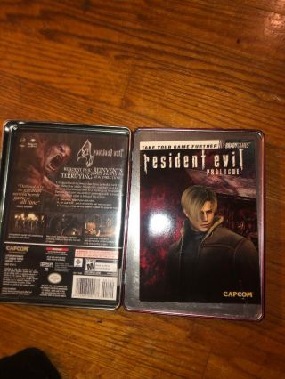 Resident Evil 4 Gamestop Special Edition (nintendo Gamecube,  2005) Rare