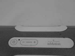 Altec Lansing IM7CST Im - 7 Boombox InMotion for iPod 30pin RARE White Read 4