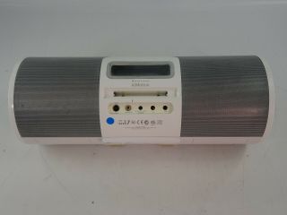 Altec Lansing IM7CST Im - 7 Boombox InMotion for iPod 30pin RARE White Read 5