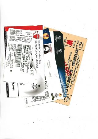 Rare Tickets For 5 Celtic Aways In Europe