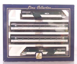 Rare Boxed Lima 149871 Oo - Great Western Livery Class 43 Hst 125 4 Car Set