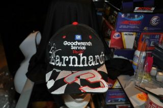 Rare Dale Earnhardt Sr 3 Goodwrench Service Racing Hat Cap