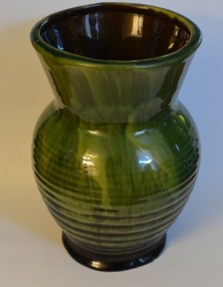 Rare Vintage Georgian Bay Glaze Blue Mountain / Pine - Pottery 7 " Vase