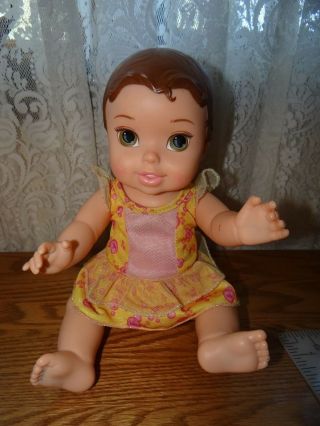 Rare Dress Jumper On Disney Princess Baby Doll Belle From Beauty And The Beast