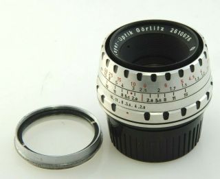 Rare Meyer - Optik Gorlitz Primotar 50mm 2.  8 prime lens,  M42 fit,  Adapt to digital 6