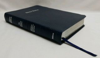 Rare American Standard Bible 1985 Leather Nasb Holy Red Letter Blue