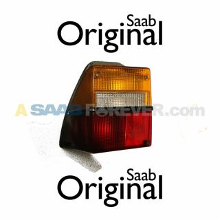 Saab 900 86 - 93 Drivers Left Rear Hatchback Tail Light Assembly Oem Rare