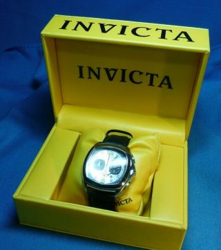 Invicta Chronograph Model No.  9919 Stainless Steel Men ' s Wrist Watch RARE 2