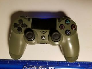 Ps4 Controller Call Of Duty Cod Ww2 Wwii Limited Edition Rare Army Green