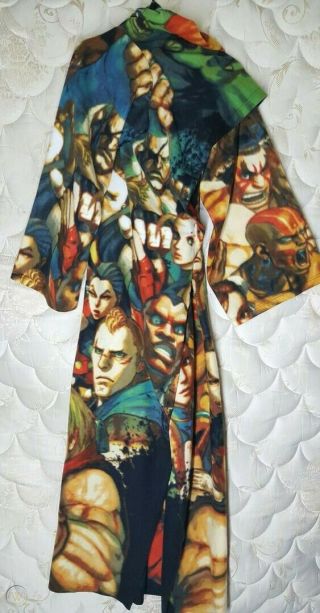 Street Fighter Iv Snuggie Fleece Blanket Sleeves - Rare