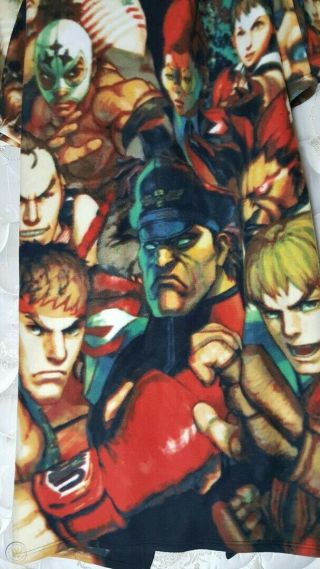 Street Fighter IV Snuggie Fleece Blanket Sleeves - RARE 2