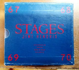 Jimi Hendrix - Stages - Very Rare 1991 Polydor 5117632 4 X Cd Box Set