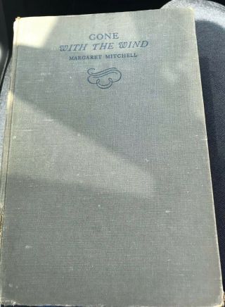 Gone With The Wind 1st Edition June 1936 Printing Very Rare