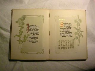 RARE ILLUSTRATED CALENDAR BOOK 1915 - ERNEST NISTER & P.  DUTTON 4