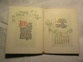 RARE ILLUSTRATED CALENDAR BOOK 1915 - ERNEST NISTER & P.  DUTTON 7