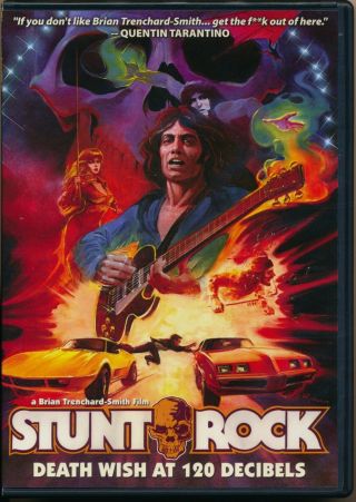 Stunt Rock Dvd 2 - Discs (code Red 22) Like Beyond Rare & Oop