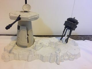 Rare Vintage Star Wars 1978 Hoth Ice Planet Playset Turret Near Complete Kenner