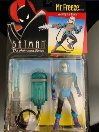 1993 Kenner Batman The Animated Series Mr Freeze Action Figure Rare