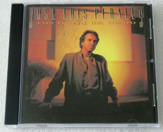 Jose Luis Perales / Con El Paso Del Tiempo Cd 1989 Cbs Discos Latin Pop Rare Oop