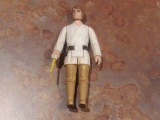 Star Wars Kenner 1977 Luke Skywalker Brown Hair Figure Complete Rare