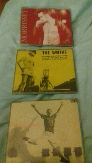 The Smiths/morrissey 3 Cd Singles 2 Rare Boy With Thorn Barbarism Begins & Fatty
